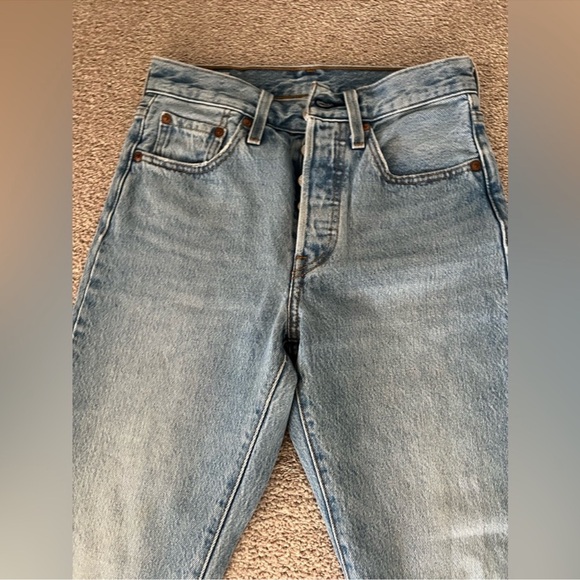 Levi’s Women’s Premium 501 Skinny Filiforme Jeans – Size 24 - Picture 7 of 14